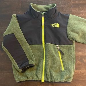 The North Face Kids Jacket - Green and Black